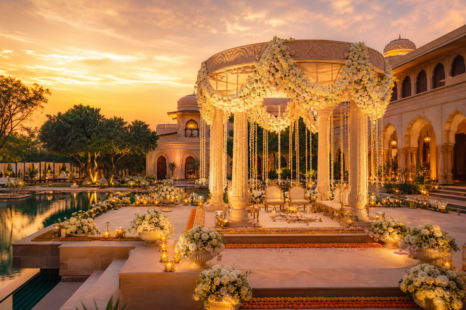 Luxury Indian destination wedding venue